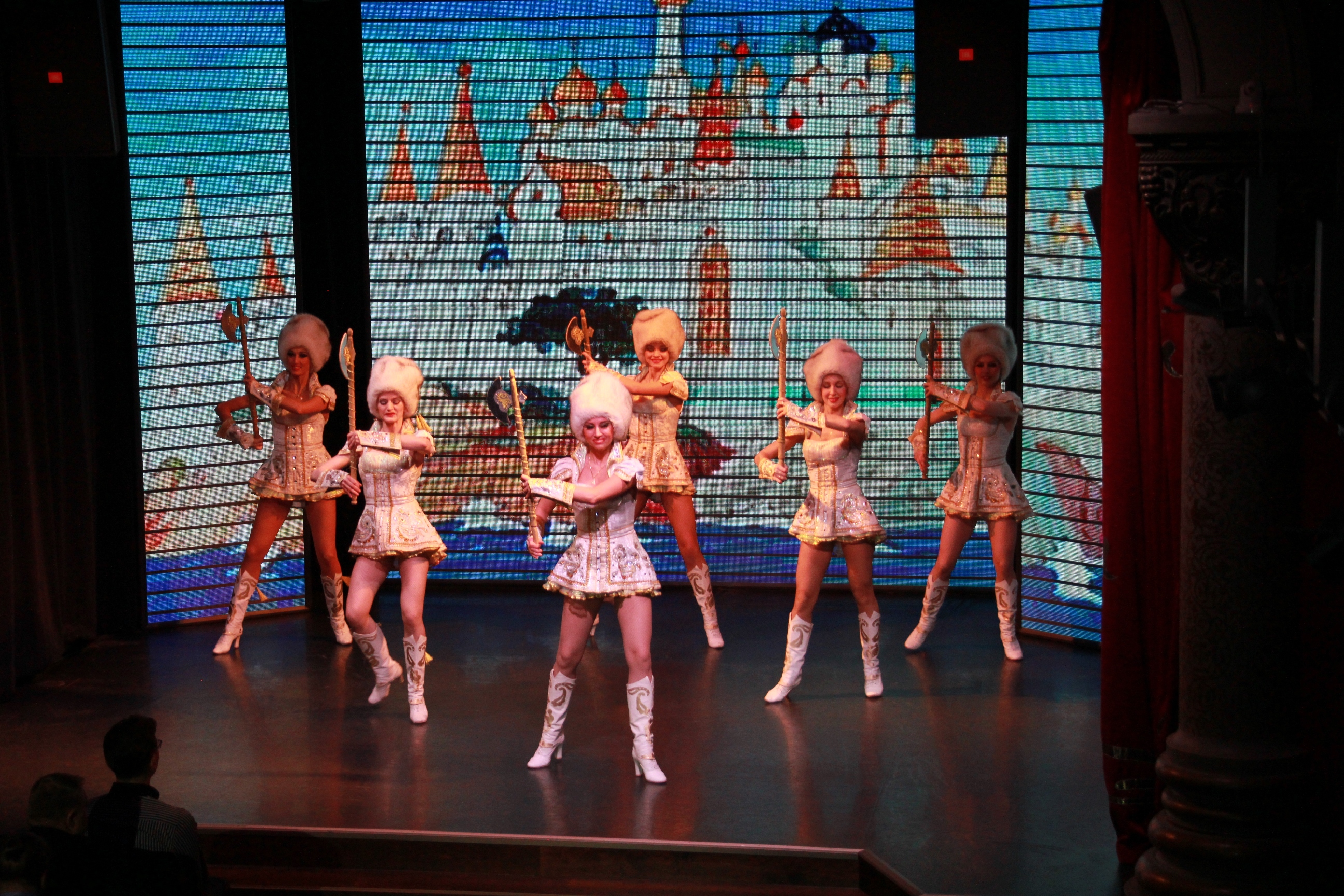 ロシアの中世ショー。