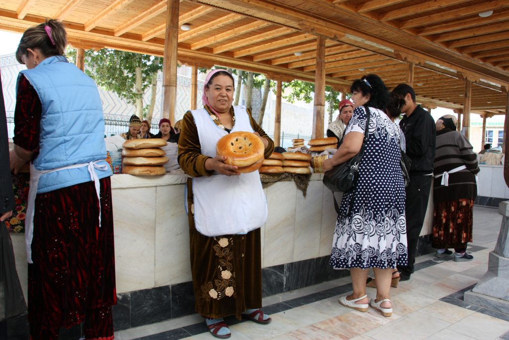 サマルカンドのバザール