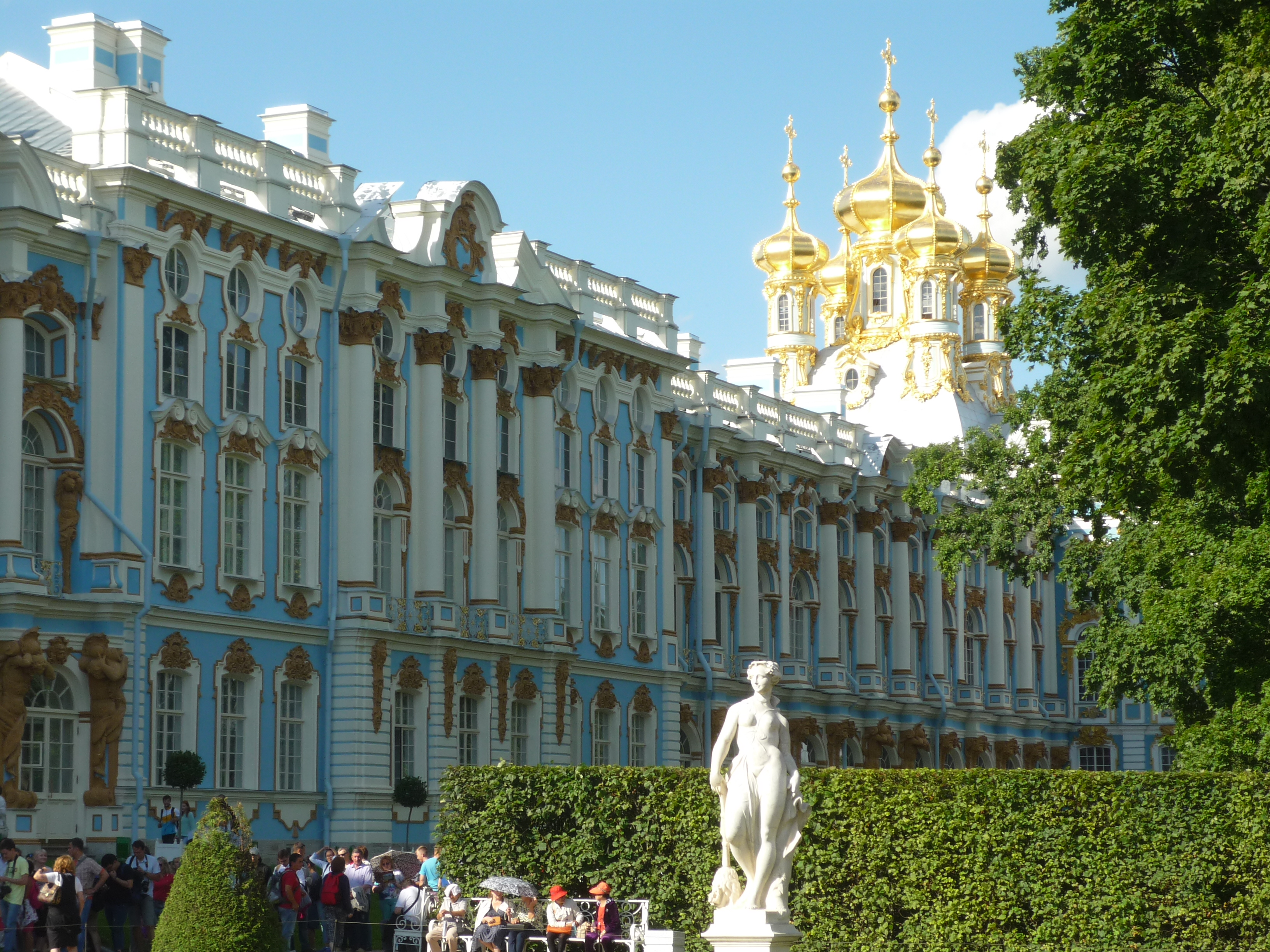 夏のエカテリーナ宮殿