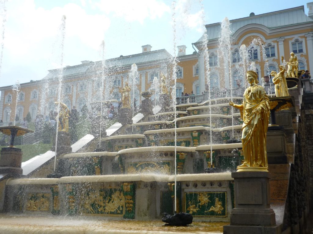 大宮殿前の噴水