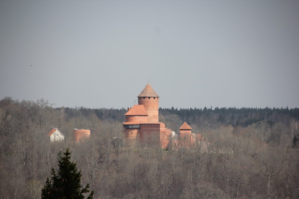 ラトヴィアのトゥライダ城