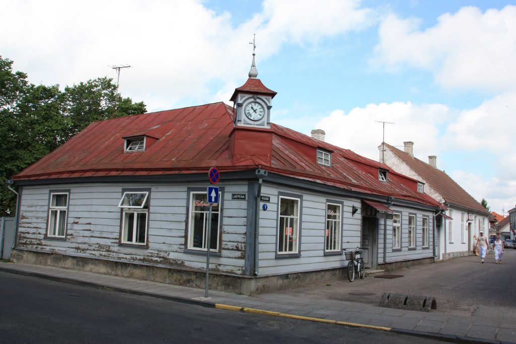 エストニアの古い町並み