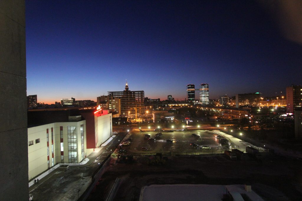 モスクワの夜景