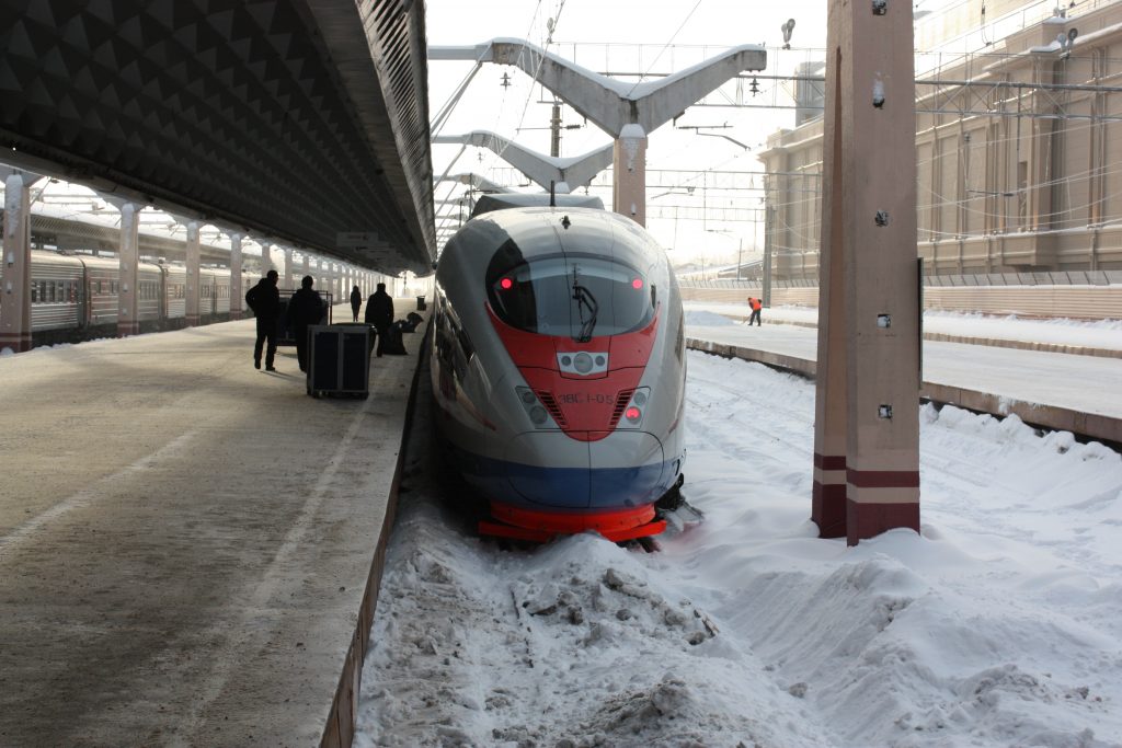 ロシアの特急列車サプサン号