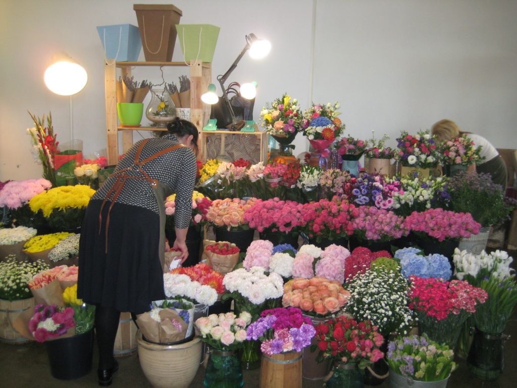 市場の花屋さん