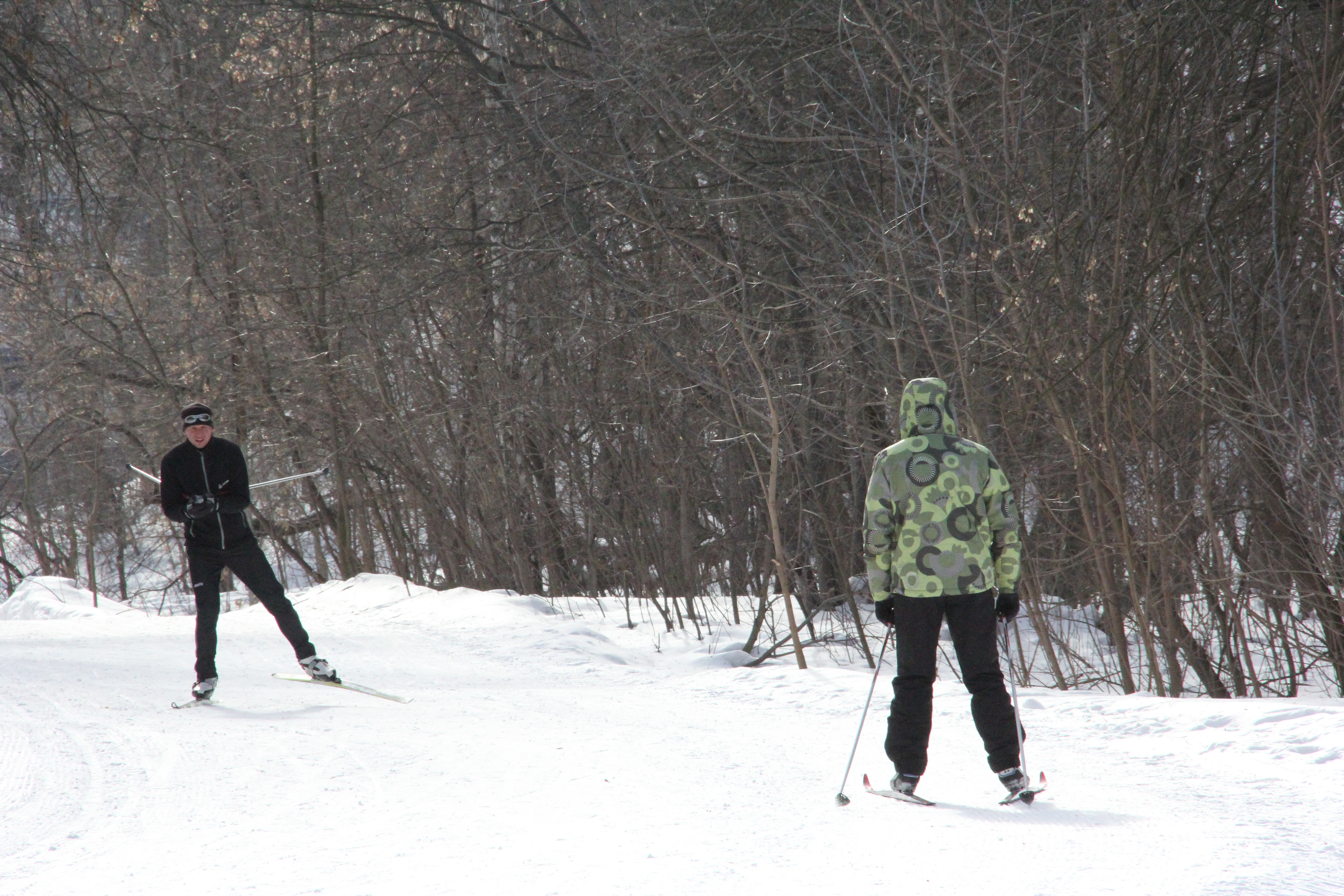 雀ヶ丘のクロスカントリースキー